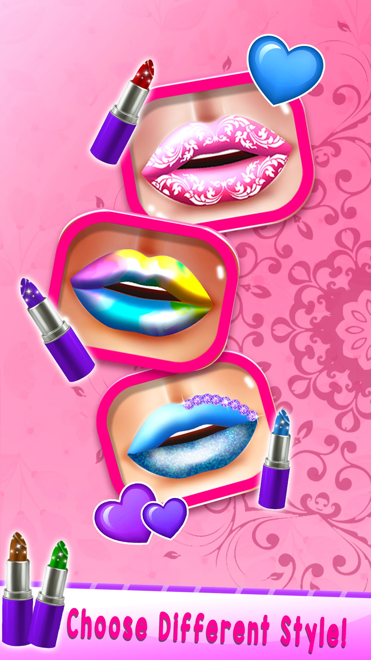 Lip Art Games: Lipstick Makeup screenshot