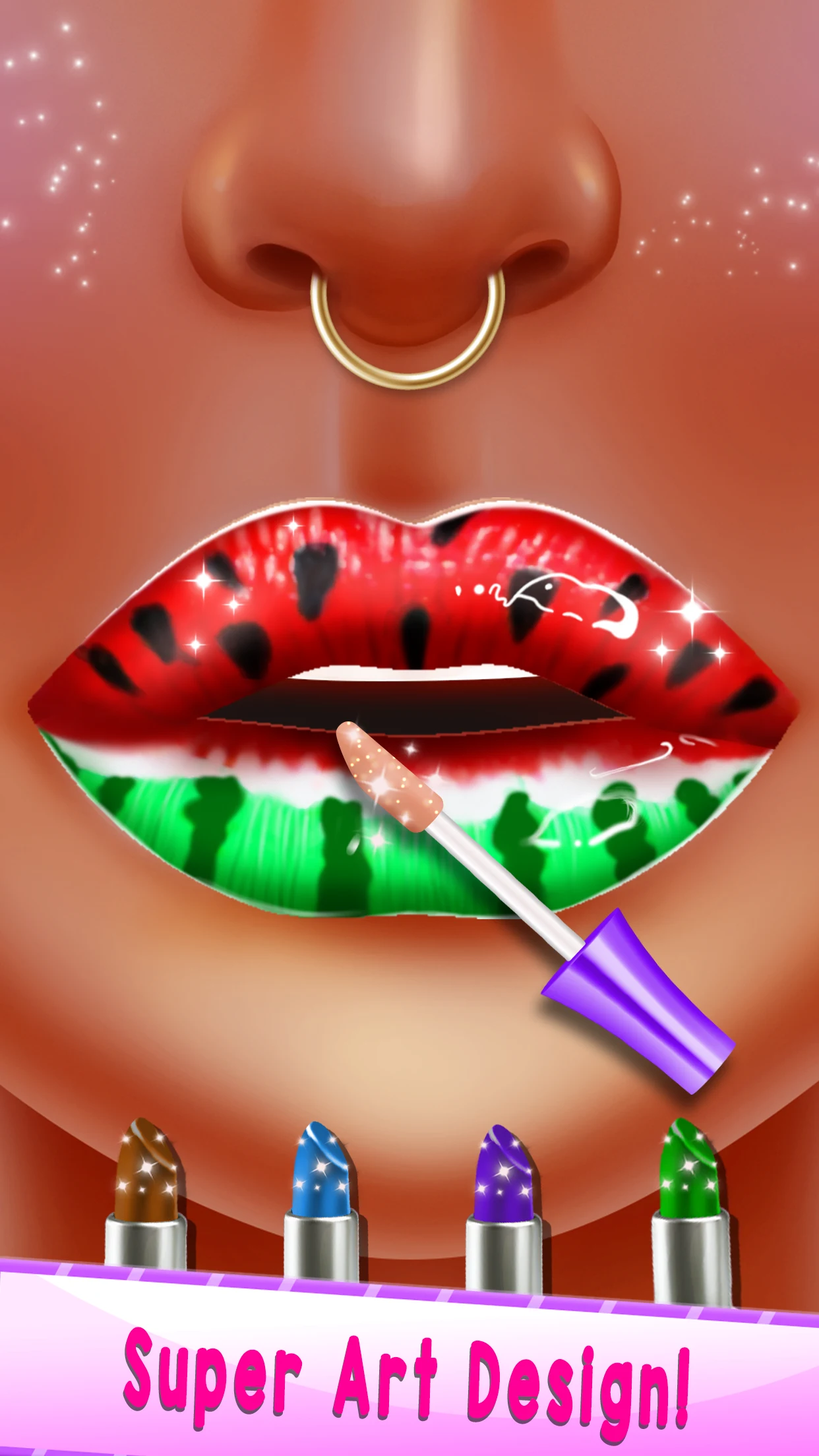 Lip Art Games: Lipstick Makeup screenshot